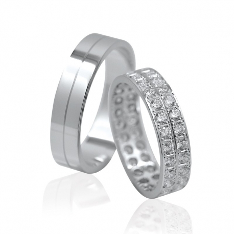 Snubní prsteny Kolekce Elegance 1112F7