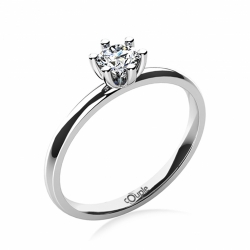 Zásnubní prsten se zirkonem - Elegant soliter