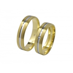 Snubní prsteny Elegance 1118C