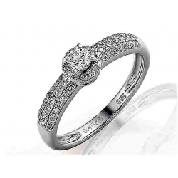 Zásnubní prsten s brilianty - luxury premium