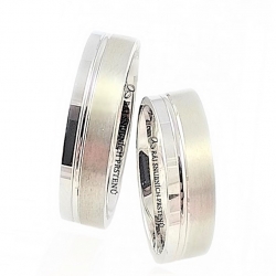 Stříbrné snubní prsteny