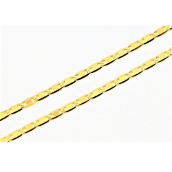 Zlatý řetízek délka 43 cm