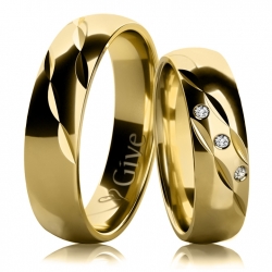 Snubní prsteny FOR LIFE akční cena za pár