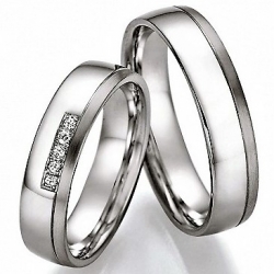 Luxusní snubní prsteny ze stříbra - Dream