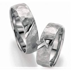 Stříbrné snubní prsteny SILVER EXCLUSIV - Amor