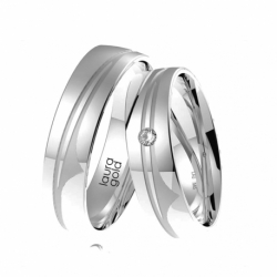 Kolekce snubních prstenů ze stříbra v akci